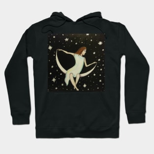 Girl on the Moon Hoodie